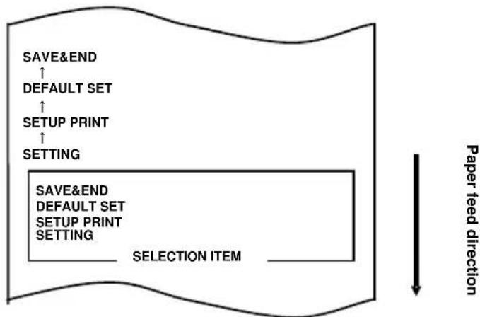 OKI PT390 - Select "5" as your option. - 18