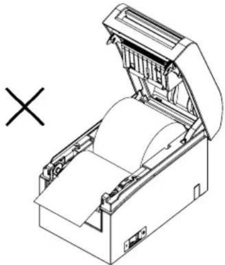 OKI PT390 - Inserimento del separatore - 4