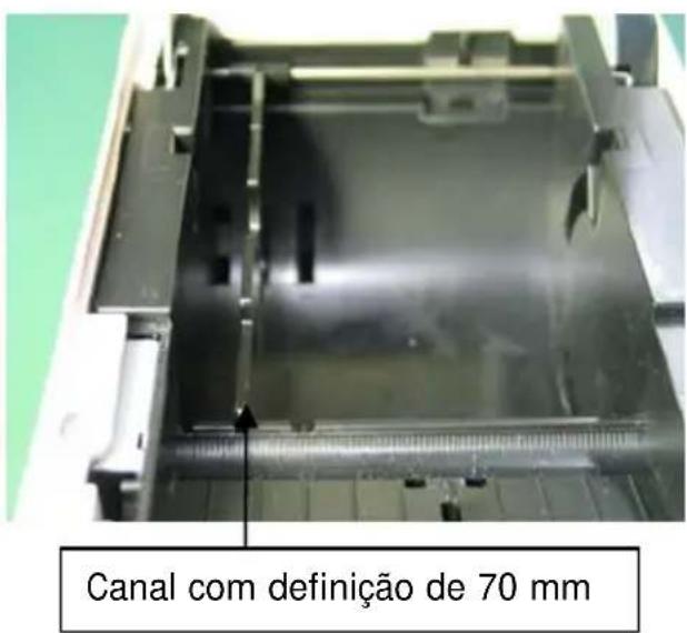 OKI PT390 - Como remover o separador - 6