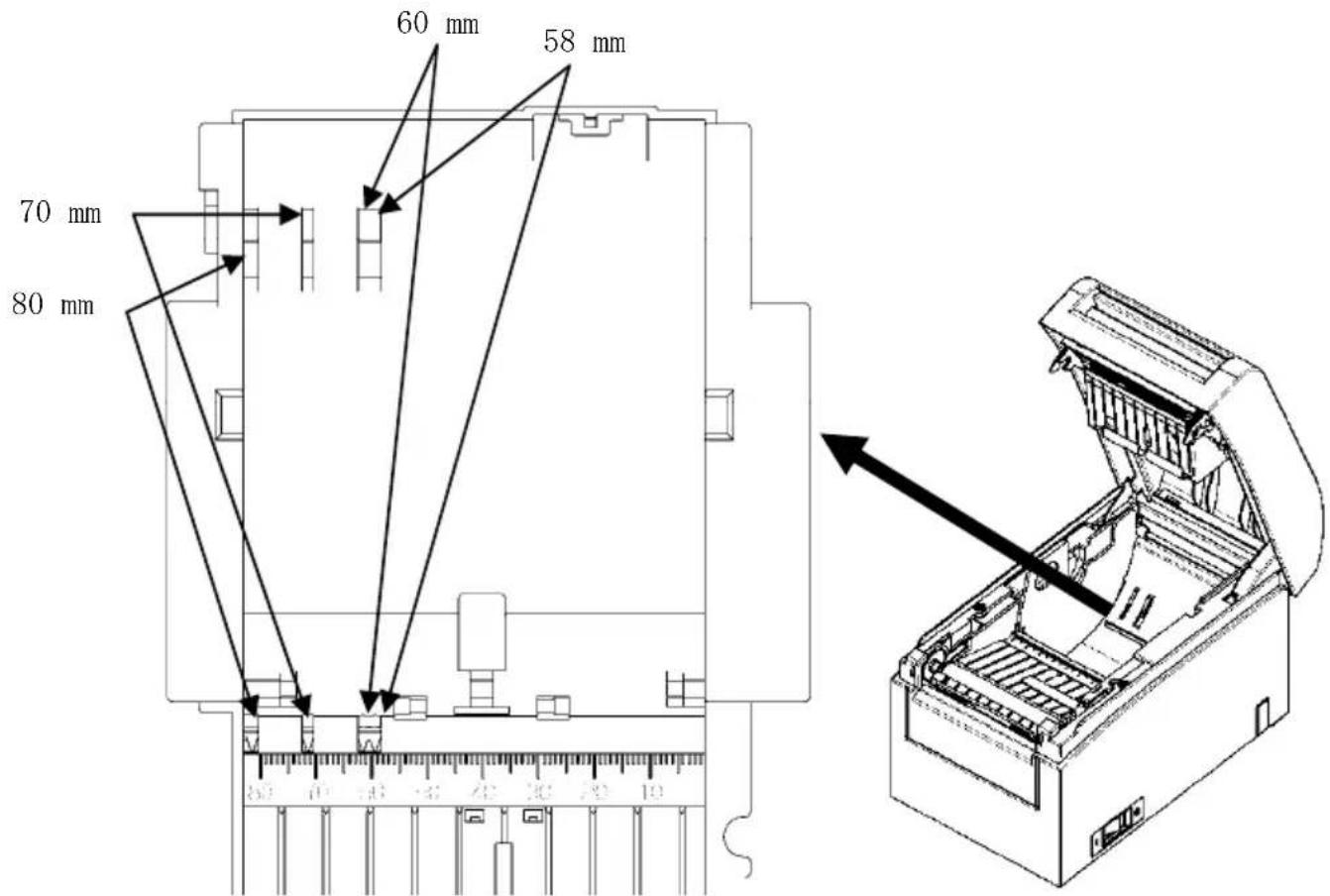 OKI PT390 - How to remove the separator - 3