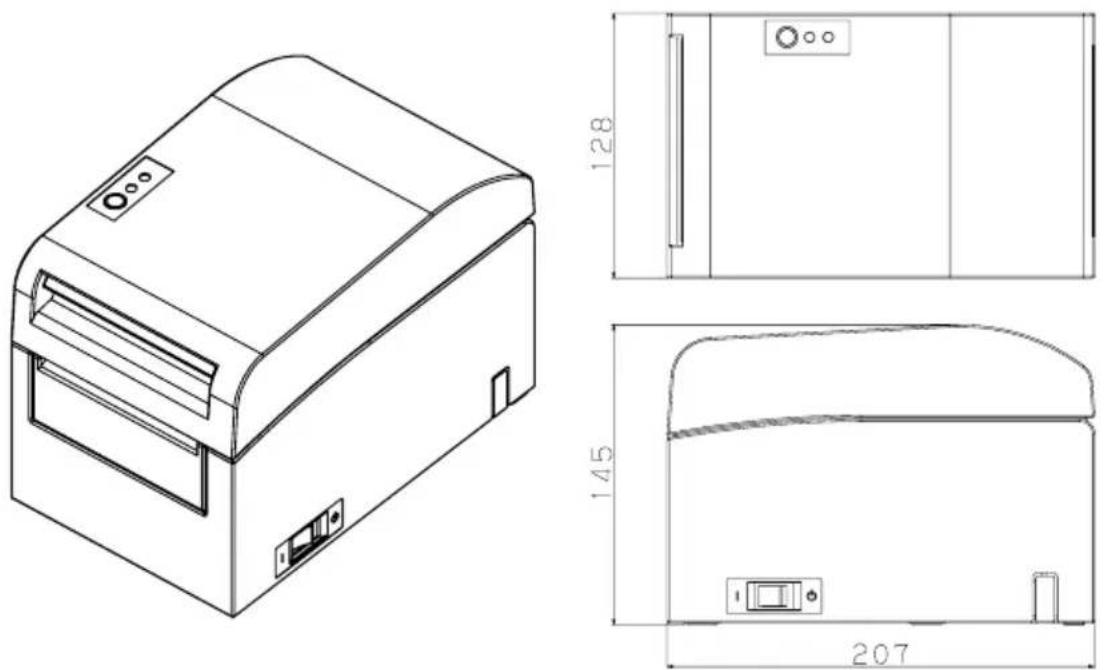 OKI PT390 - A-1. Technische Daten – allgemein - 1