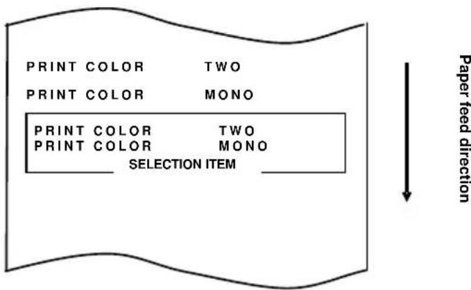 OKI PT390 - Select "5" as your option. - 14