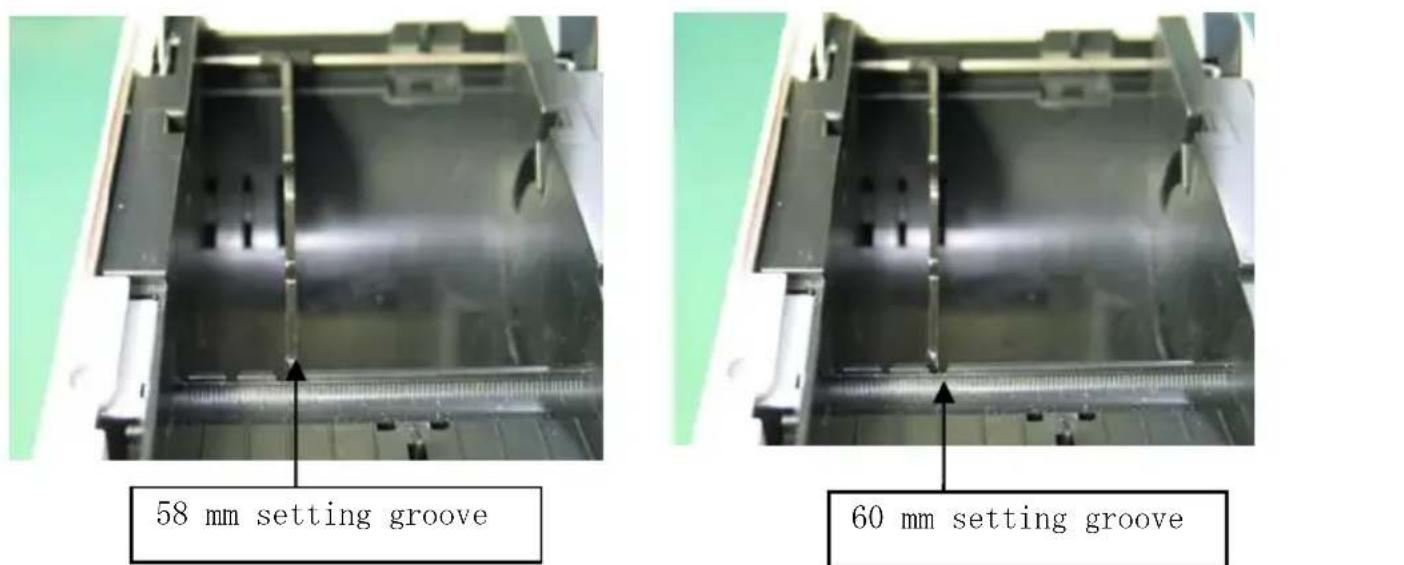 OKI PT390 - How to remove the separator - 4