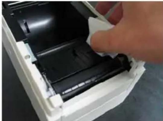 OKI PT390 - 8-1. Cleaning the Paper Holder and Paper Transport - 1