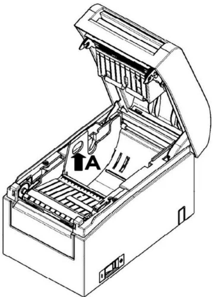 OKI PT390 - Como remover o separador - 1