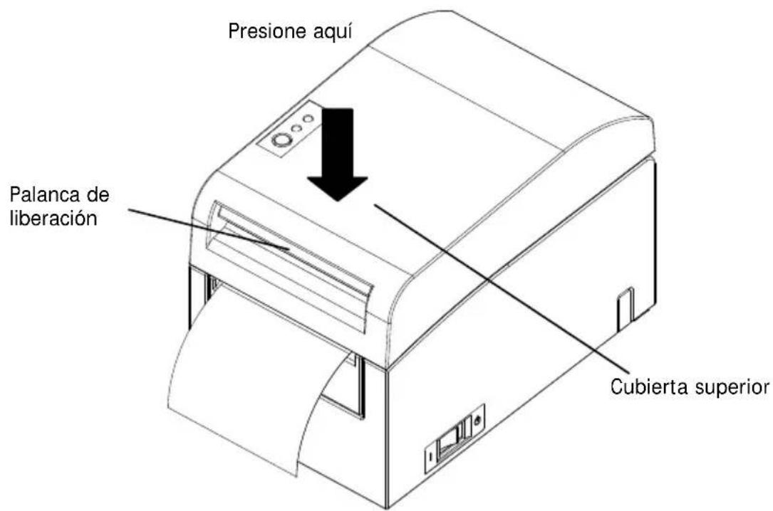 OKI PT390 - Cómo instalar el separador - 7