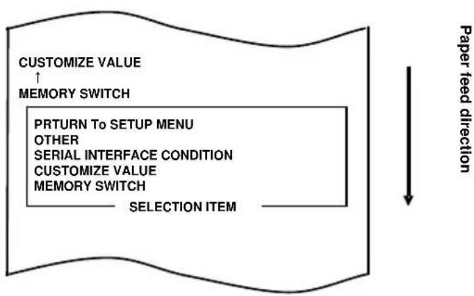 OKI PT390 - Select "5" as your option. - 10