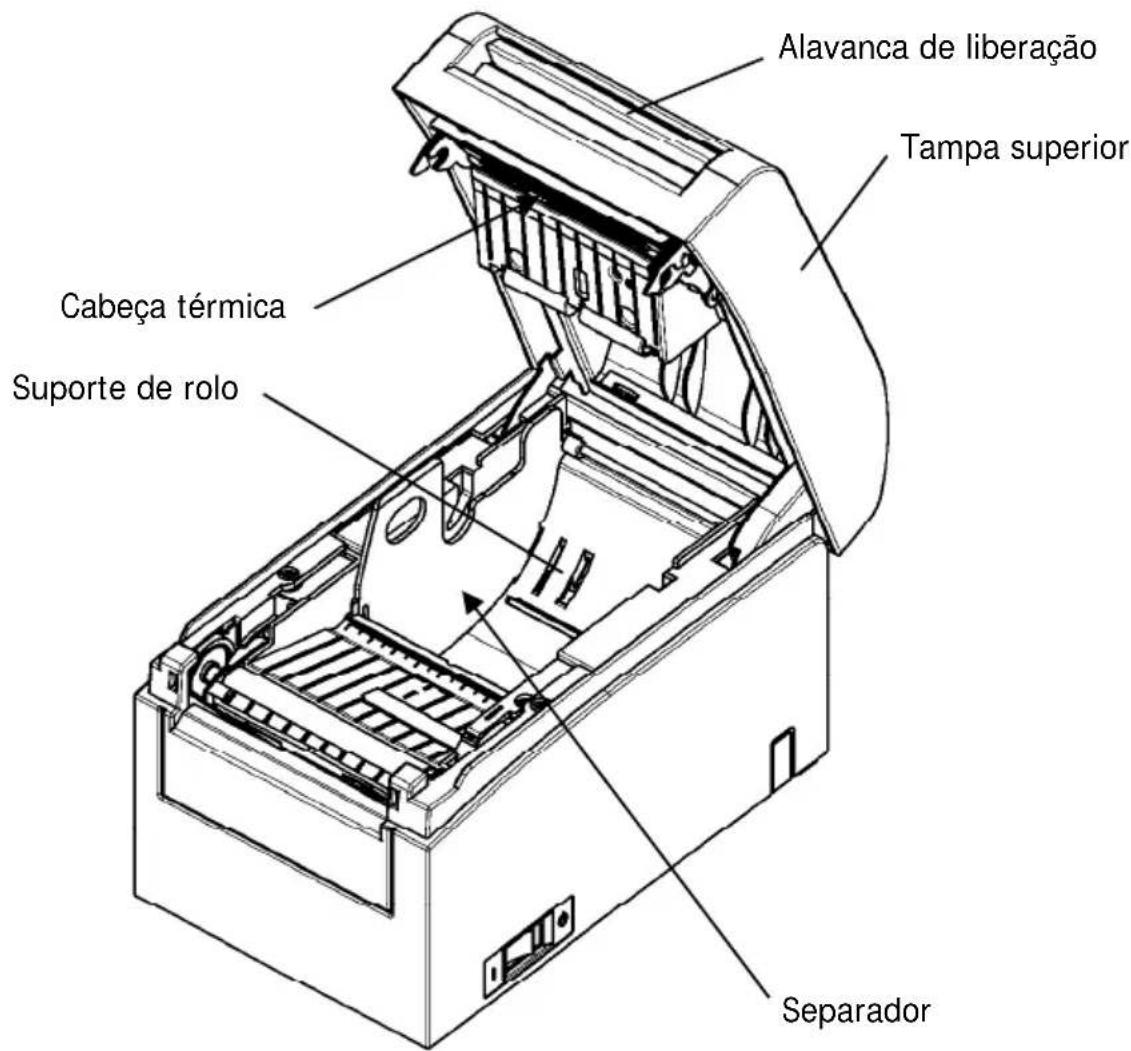 OKI PT390 - 4-1. Trocar o papel - 3