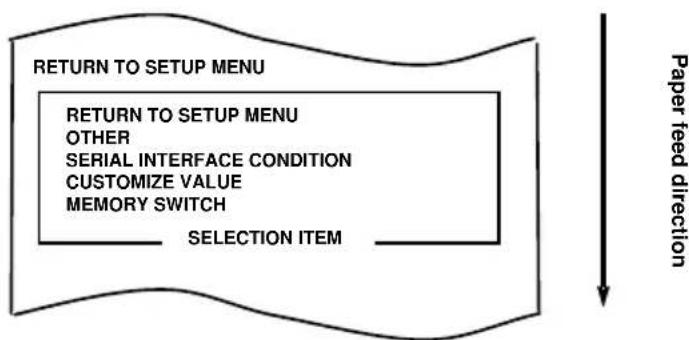 OKI PT390 - Select "5" as your option. - 16