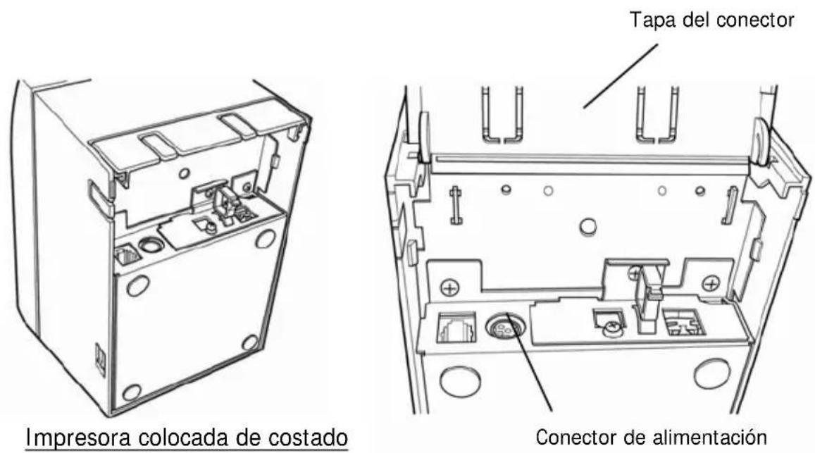 OKI PT390 - 3-3. Conexión del adaptador de CA - 1