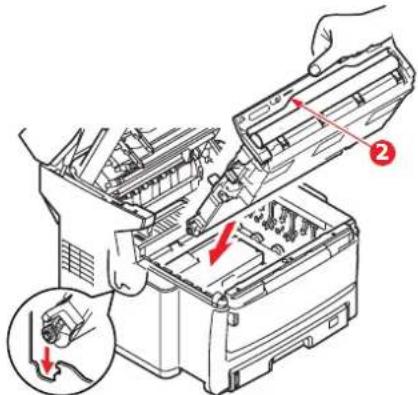 OKI MC861dn - REEMPLACEMENT DE LA COURROI E DE TRANSFERT - 6