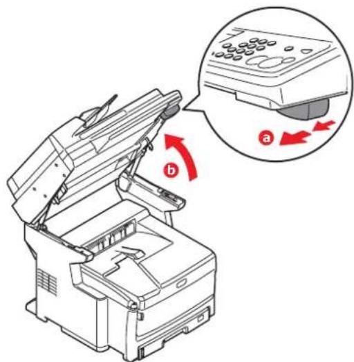 OKI MC861dn - REEMPLACEMENT DE LA COURROI E DE TRANSFERT - 1