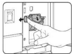 OKI B8300n - REEMPLACEMENT DE LA CARTOUCHE D'AGRAFES - 8