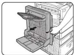 OKI B8300n - LEVIERS DE PRESSION DE L'UNITÉ DE FIXATION - 1
