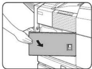 OKI B8300n - REEMPLACEMENT DE LA CARTOUCHE DE DÉVELOPPEUR - 1