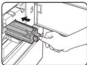 OKI B8300n - REEMPLACEMENT DE LA CARTOUCHE DE DÉVELOPPEUR - 8