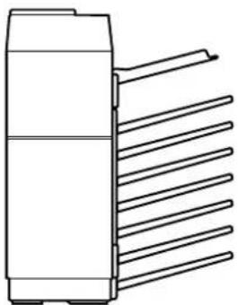 OKI B8300n - Utilisation du finisseur boîte aux lettres - 1