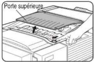 OKI B8300n - BOURRAGE PAPIER DANS LE FINISSEUR BOÎTE AUX LETTRES - 1