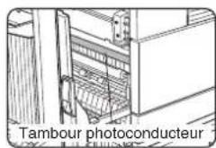 OKI B8300n - BOURRAGE PAPIER DANS LA ZONE DE TRANSPORT, DE FIXATION ET DE SORTIE - 4