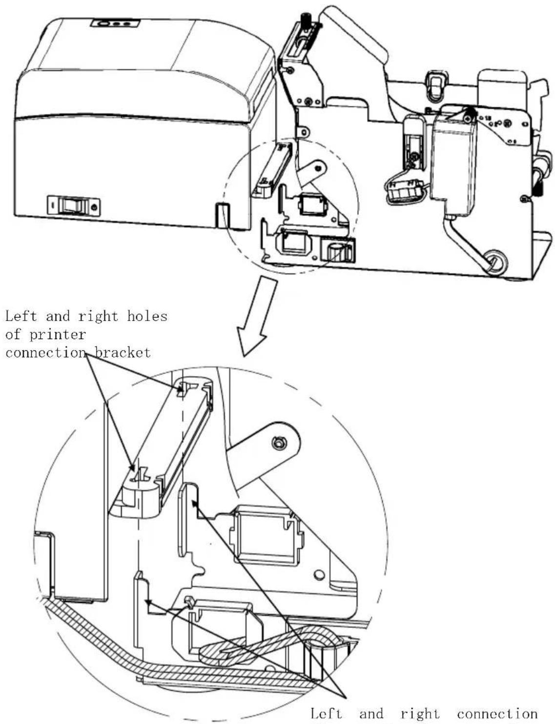 OKI LD670 - 14-5. Roll Paper Unit Installation Procedure - 4