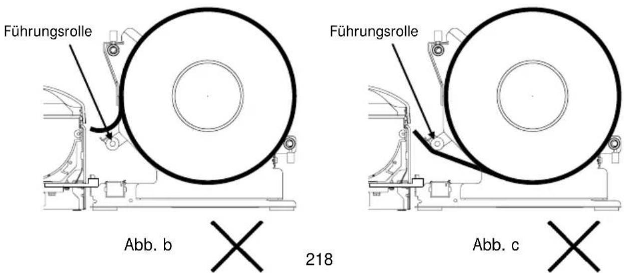 OKI LD670 - 14-8. Einstellung der Papierrolle - 6