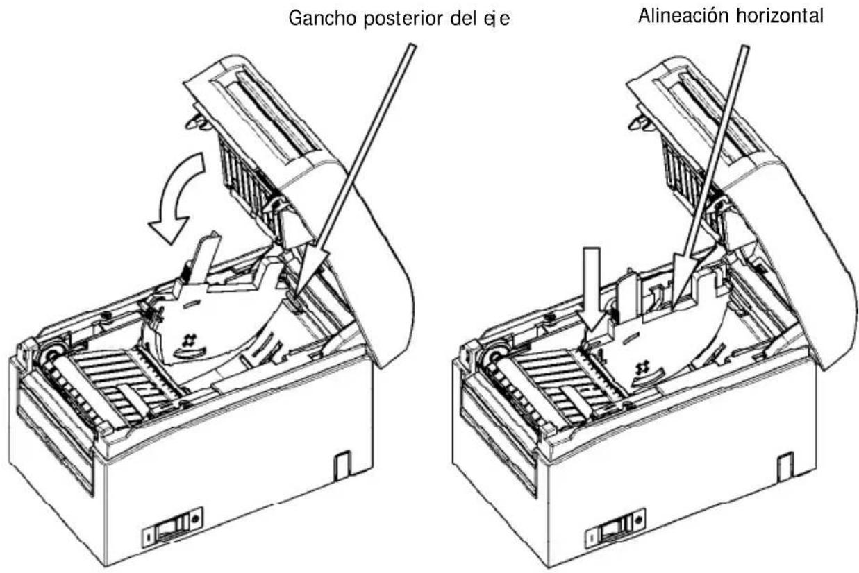 OKI LD670 - 5-2-3. Instalación de los separadores A y B - 1