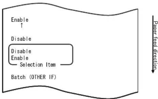 OKI LD670 - Selezionare la voce "ENABLE". - 1