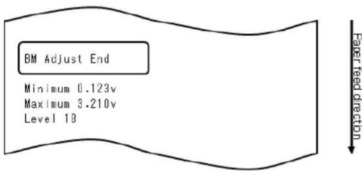 OKI LD670 - 10-4-2. Regolazione del sensore del segno nero (BM) - 2