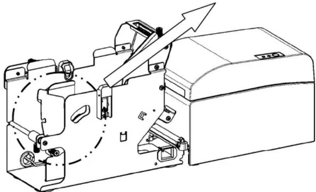 OKI LD670 - 14-7. Method of setting guide plate - 2