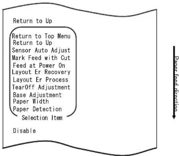 OKI LD670 - Selezionare la voce "DISABLE". - 2