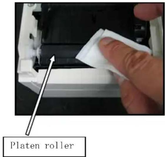 OKI LD670 - 11-2. Cleaning the Platen Roller - 5