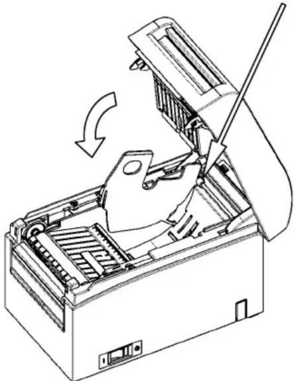 OKI LD670 - Abstandshalter A einsetzen - 2