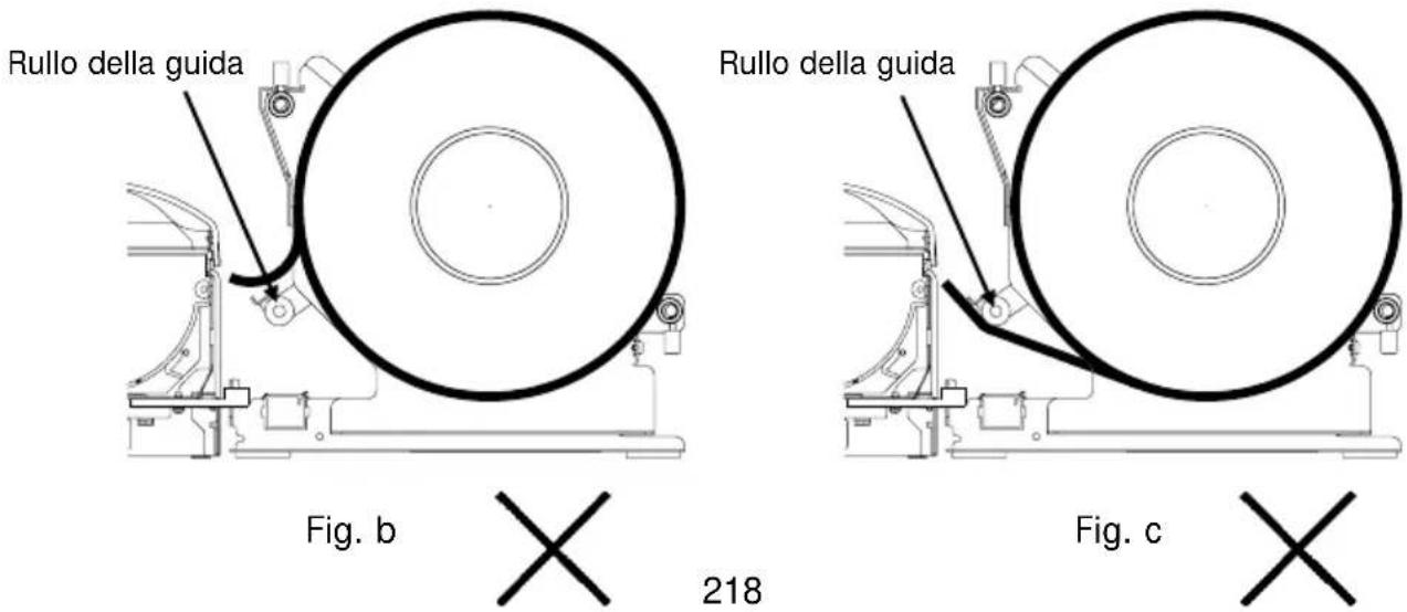 OKI LD670 - 14-8. Collocamento del rotolo di carta - 6
