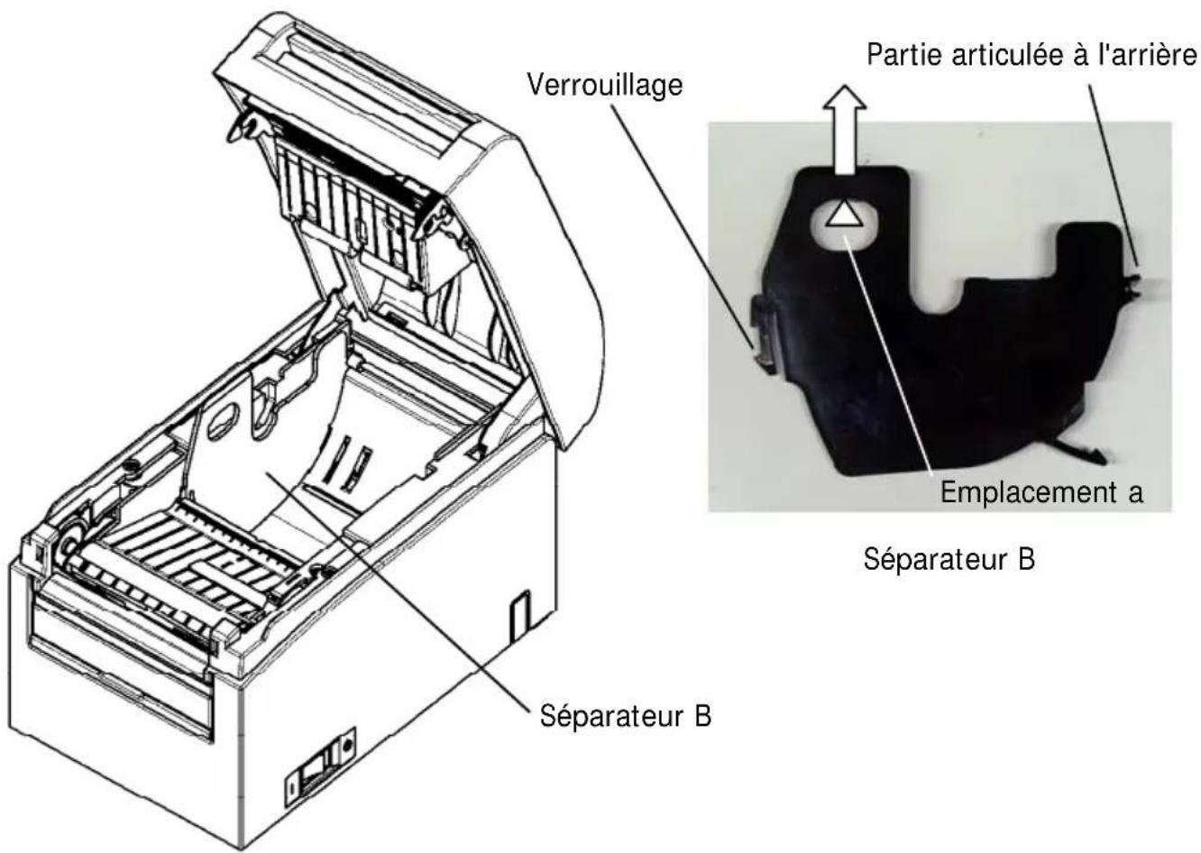 OKI LD670 - Retrait du séparateur B - 1