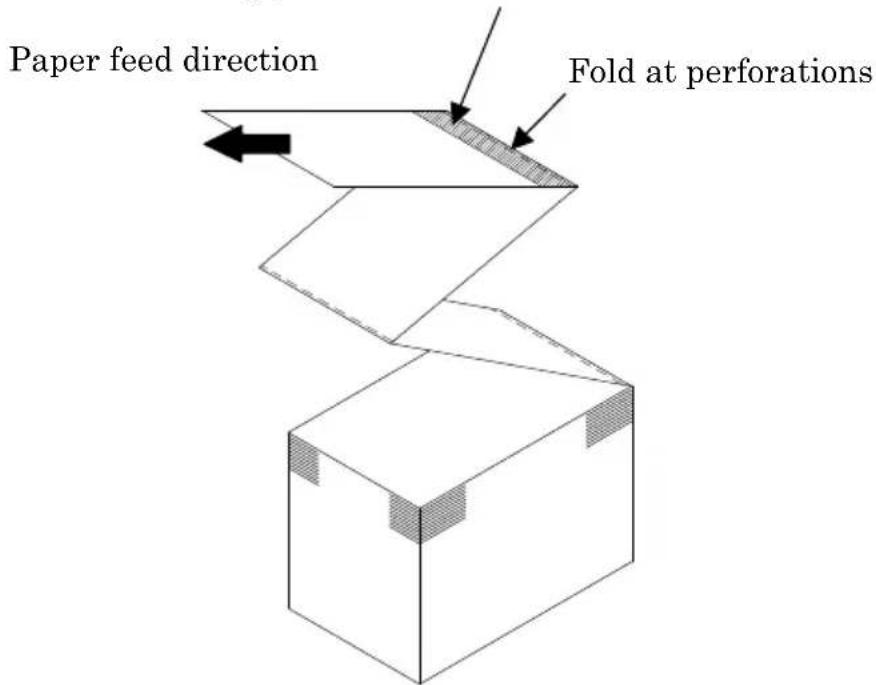 OKI LD670 - 5-3-2. Loading fanfold paper - 4