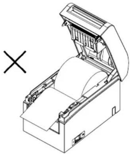 OKI LD670 - 5-3-1. Papierrolle einlegen - 3