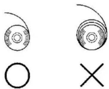 OKI LD670 - 14-8. Insertion du rouleau de papier - 3