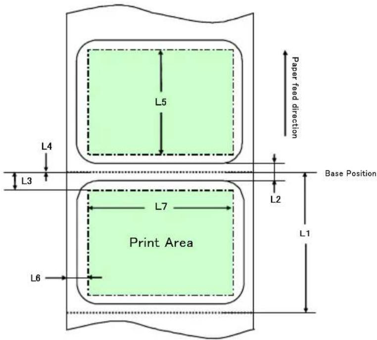 OKI LD670 - Papier pour étiquettes prédécoupé - 1
