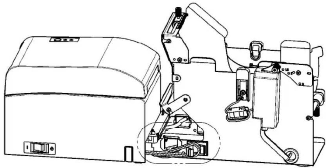 OKI LD670 - 14-5. Procédure d'installation de l'unité de rouleau de papier - 7