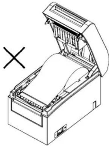 OKI LD670 - 5-3-1. Papierrolle einlegen - 2