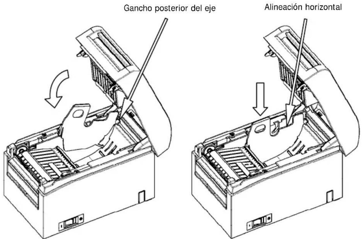 OKI LD670 - 5-2-3. Instalación de los separadores A y B - 2