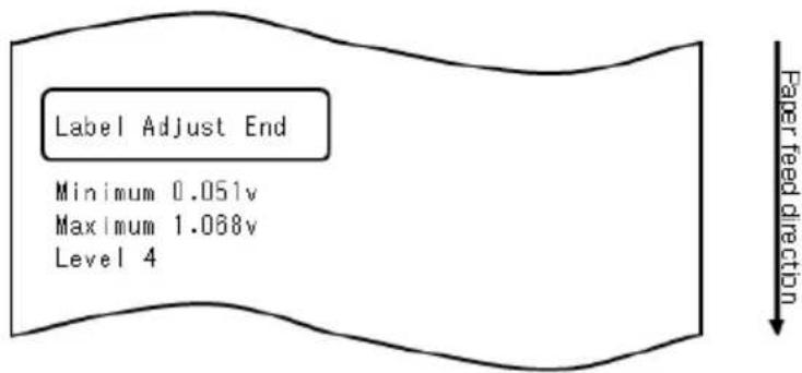 OKI LD670 - 10-4-3. Regolazione del sensore per le etichette - 2