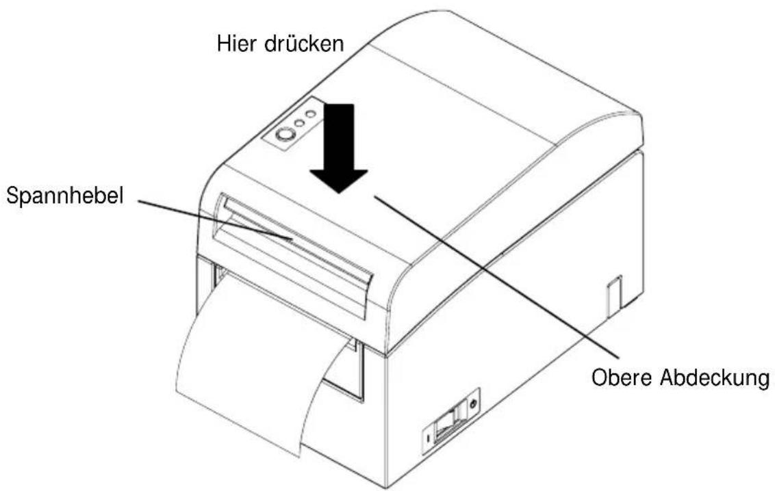 OKI LD670 - 5-5. Obere Abdeckung schließen - 1