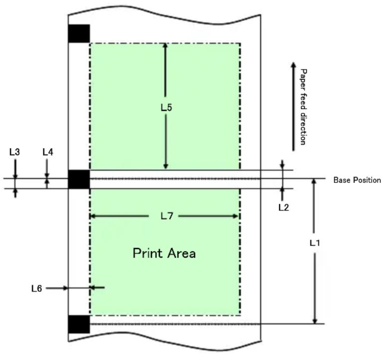 OKI LD670 - Papier mit schwarzen Markierungen - 1