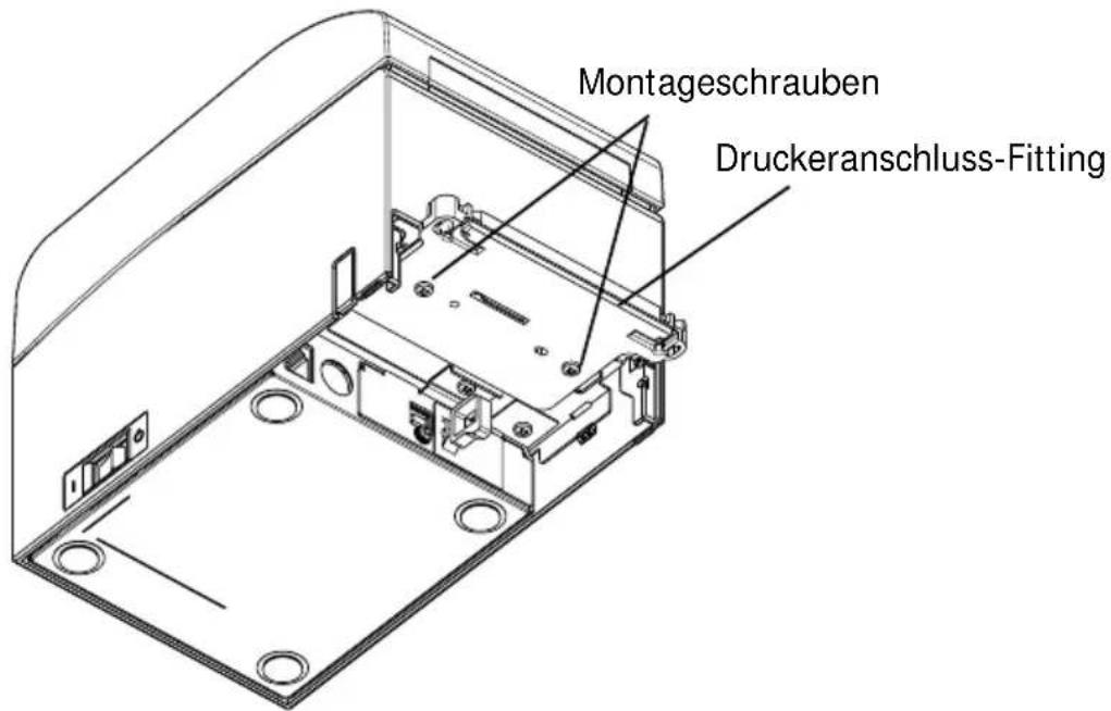 OKI LD670 - 14-5. Installationsverfahren der Papierrolleneinheit - 3