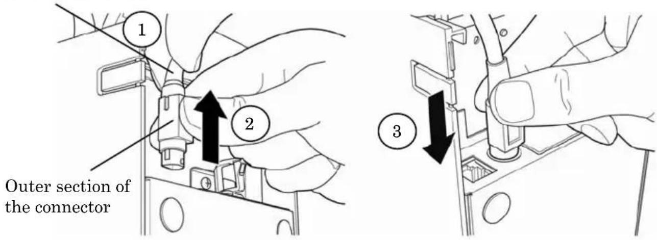 OKI LD670 - 4-3. Connecting the AC Adapter - 3