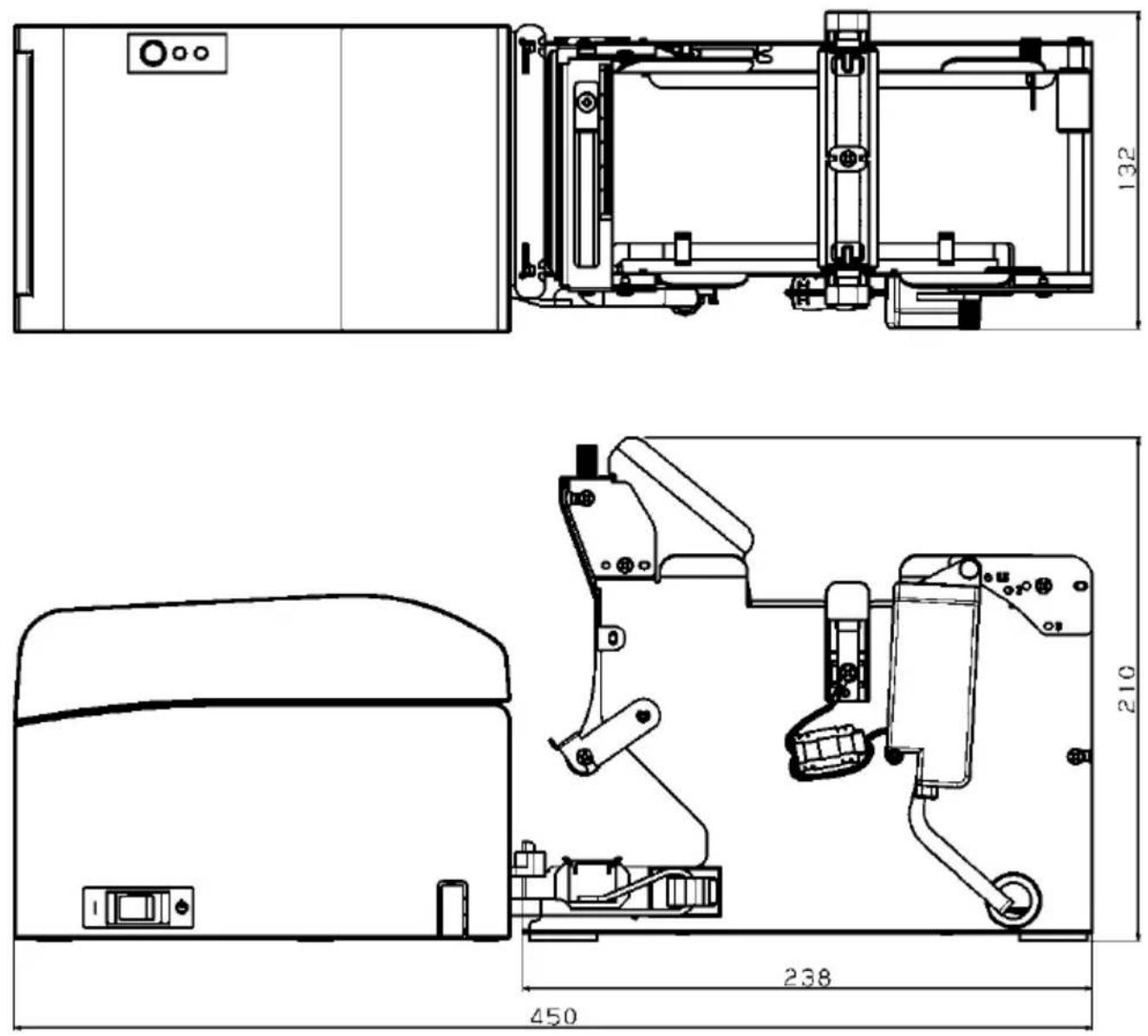 OKI LD670 - 14-9. Aspect de l'unité de rouleau de papier - 1