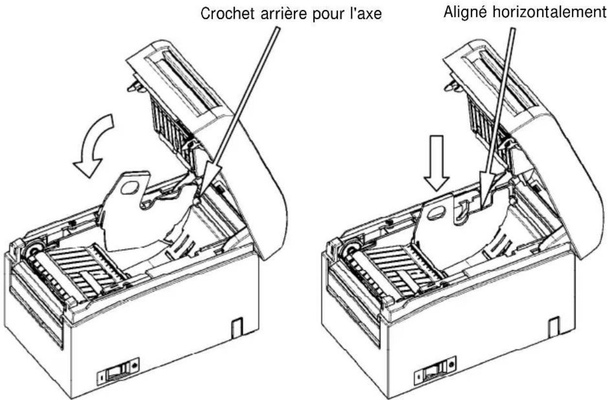 OKI LD670 - Fixation du séparateur B - 1