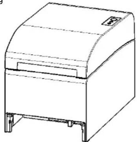 OKI LD670 - 14-5. Installationsverfahren der Papierrolleneinheit - 2
