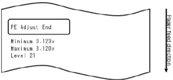 OKI LD670 - 10-4-5. Regolazione del sensore di carta esaurita (PE) - 3
